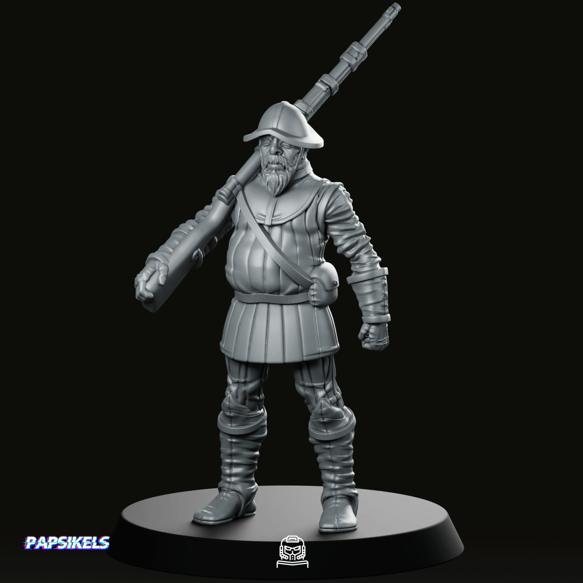 Recto Anti Armour Troop 2 Miniature - Papsikels Miniatures - We Print Miniatures