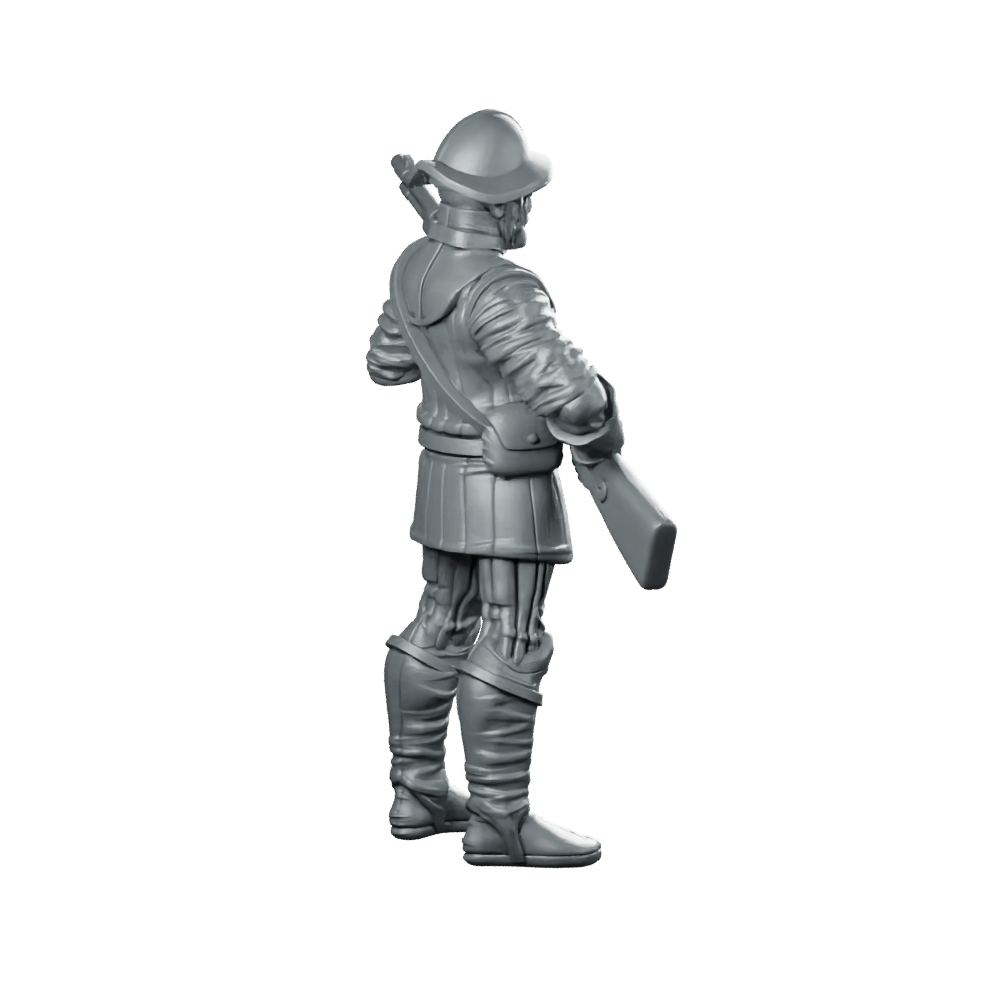 Recto Anti Armour Troop 3 Miniature Sci - Fi Soldier - Papsikels Miniatures - We Print Miniatures