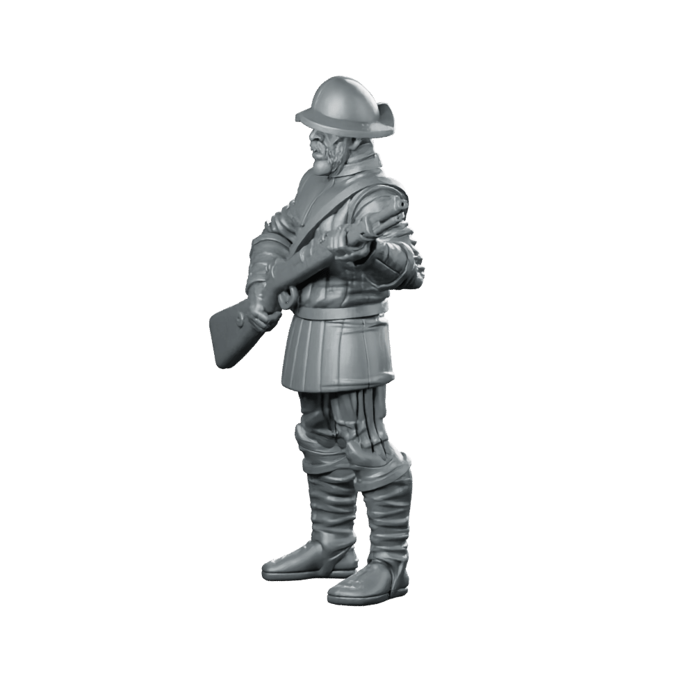 Recto Anti Armour Troop 3 Miniature Sci - Fi Soldier - Papsikels Miniatures - We Print Miniatures
