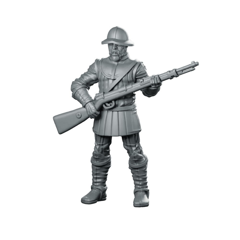 Recto Anti Armour Troop 3 Miniature Sci - Fi Soldier - Papsikels Miniatures - We Print Miniatures