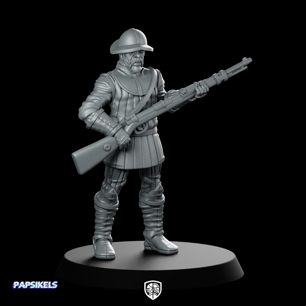 Recto Anti Armour Troop 3 Miniature Sci-Fi Soldier