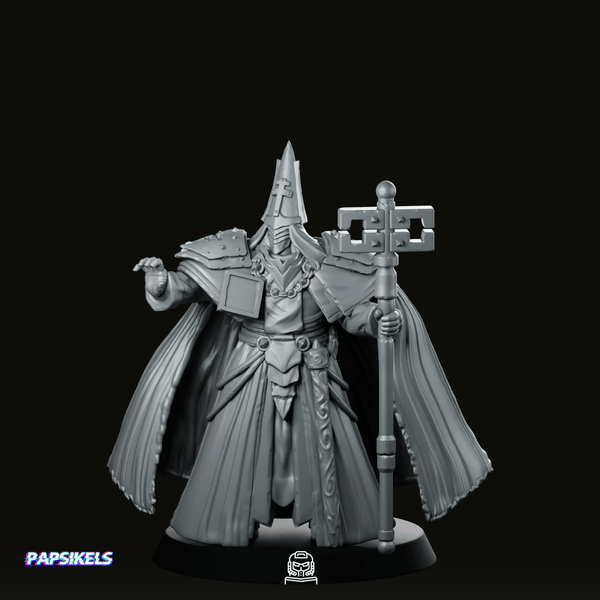 Recto Witchburner General 3 Miniature - Papsikels Miniatures - We Print Miniatures
