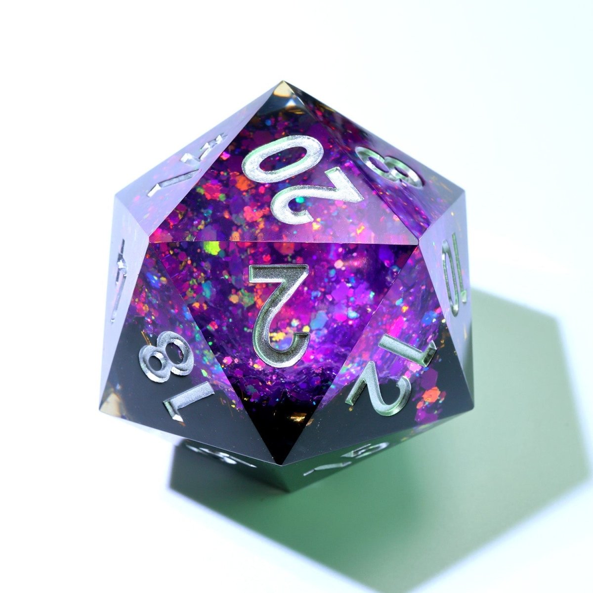 Regal Relic | 50mm D20 | Oversized Geode Dice - Tabletop Dominion - We Print Miniatures