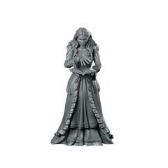 Regrid Book Miniature Arcane Mage Scholar Wizard - Haito - We Print Miniatures
