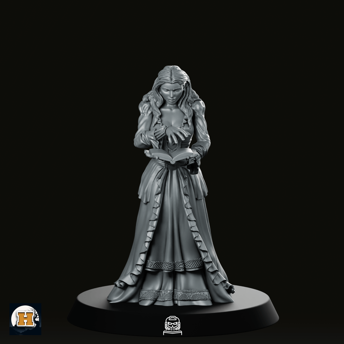 Regrid Book Miniature - Haito - We Print Miniatures