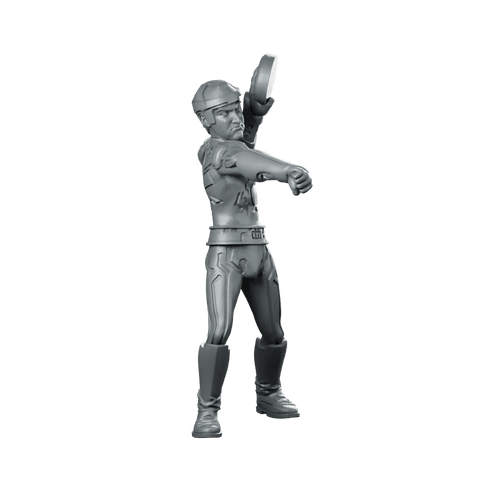 Regular Program Tron Miniature Cyberpunk Saboteur Operative - Papsikels Miniatures - We Print Miniatures