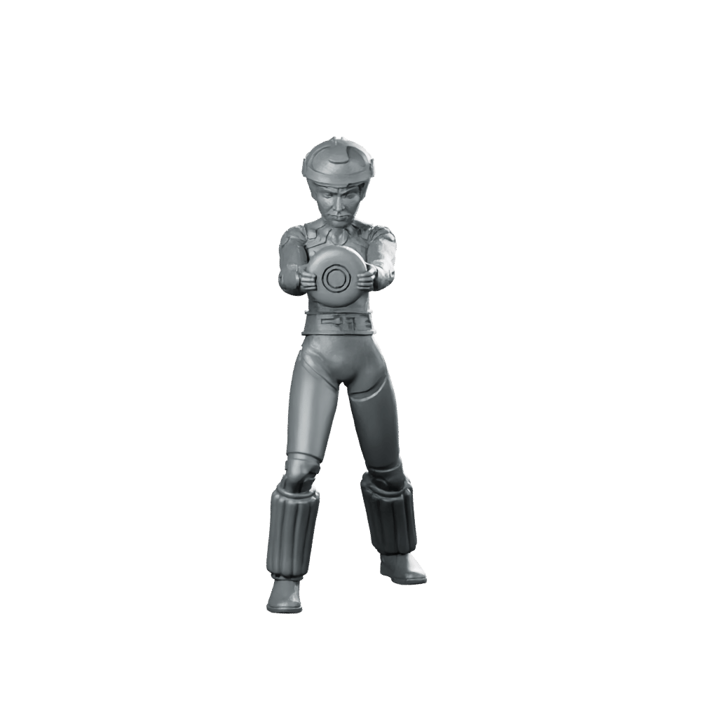 Regular Program Yori 2 Miniature Cyberpunk Operative - Papsikels Miniatures - We Print Miniatures