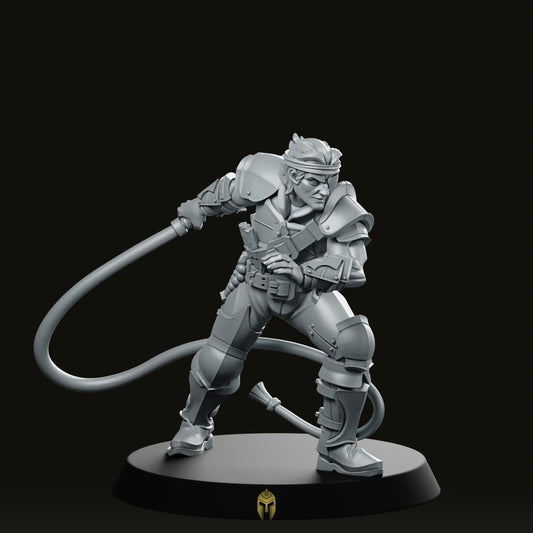 Rein Hagen Vampire Hunter Miniature - CastNPlay - We Print Miniatures