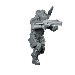 Relay V2 Tactical miniature Combat Cameraman - Unit9 - We Print Miniatures