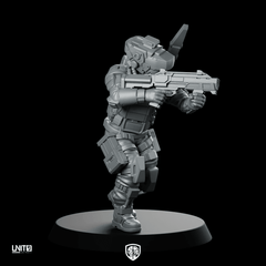 Relay V2 Tactical miniature Combat Cameraman - Unit9 - We Print Miniatures