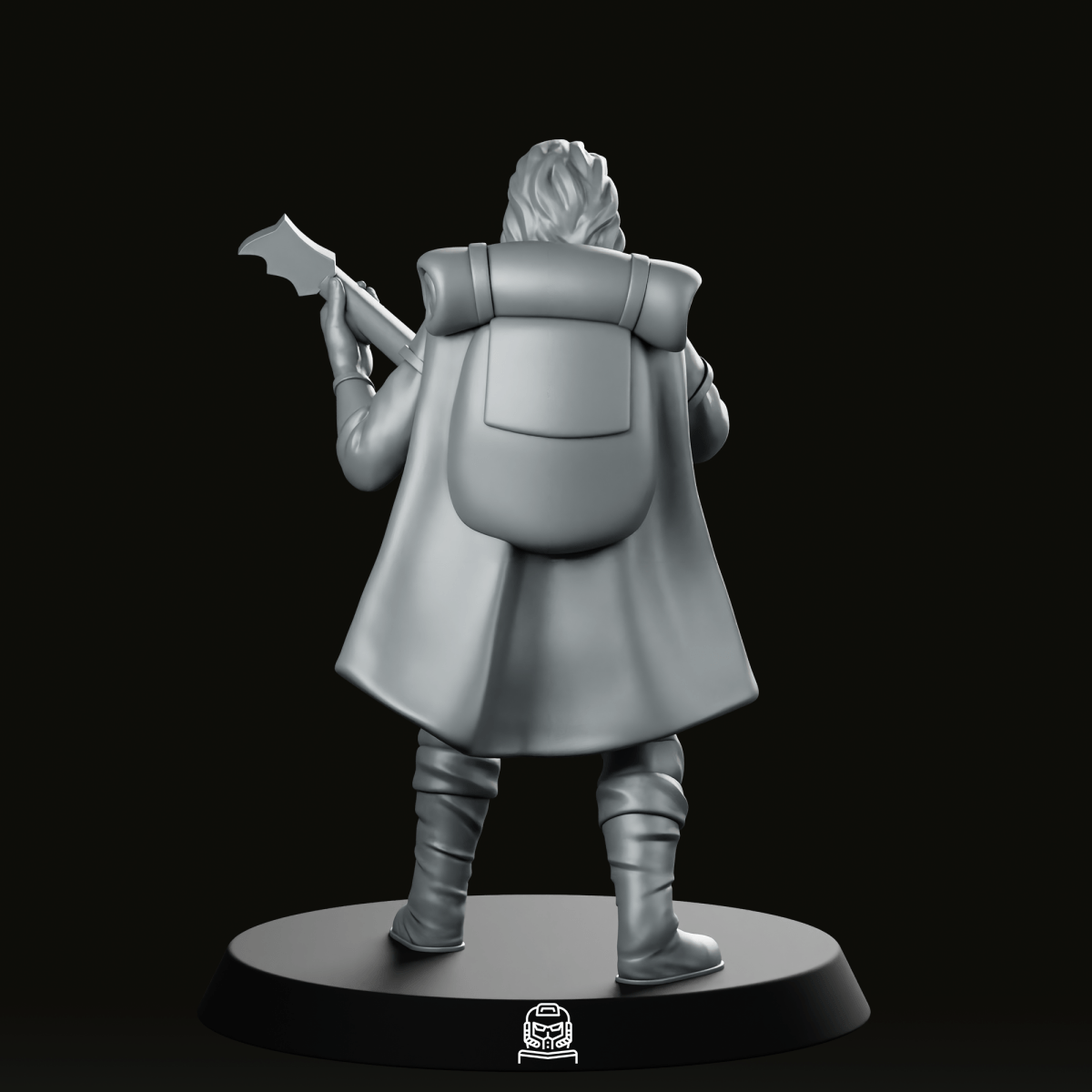 Rennyn Aeralis Bard Miniature - We Print Miniatures - We Print Miniatures