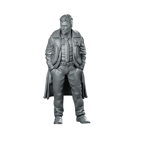 Replicant Detection Unit Ricky Deckard Miniature Cyberpunk Detective Miniature 360 Spin 01