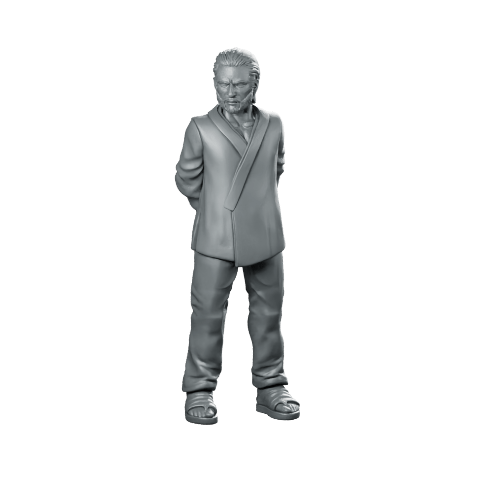 Replicant Manufacturing Ceo Miniature Corporate Villain Sci - Fi Boss - Papsikels Miniatures - We Print Miniatures