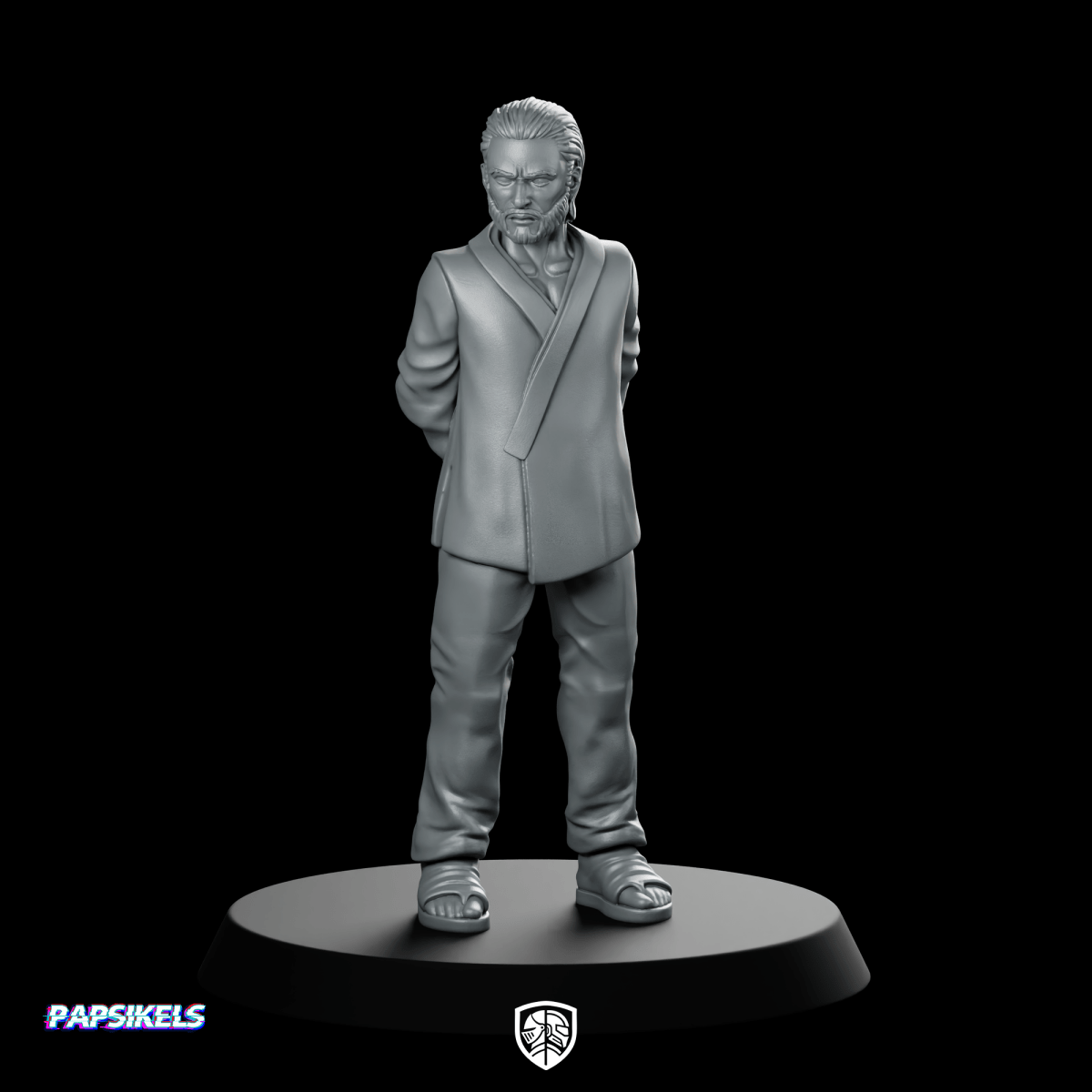 Replicant Manufacturing Ceo Miniature Corporate Villain Sci - Fi Boss - Papsikels Miniatures - We Print Miniatures