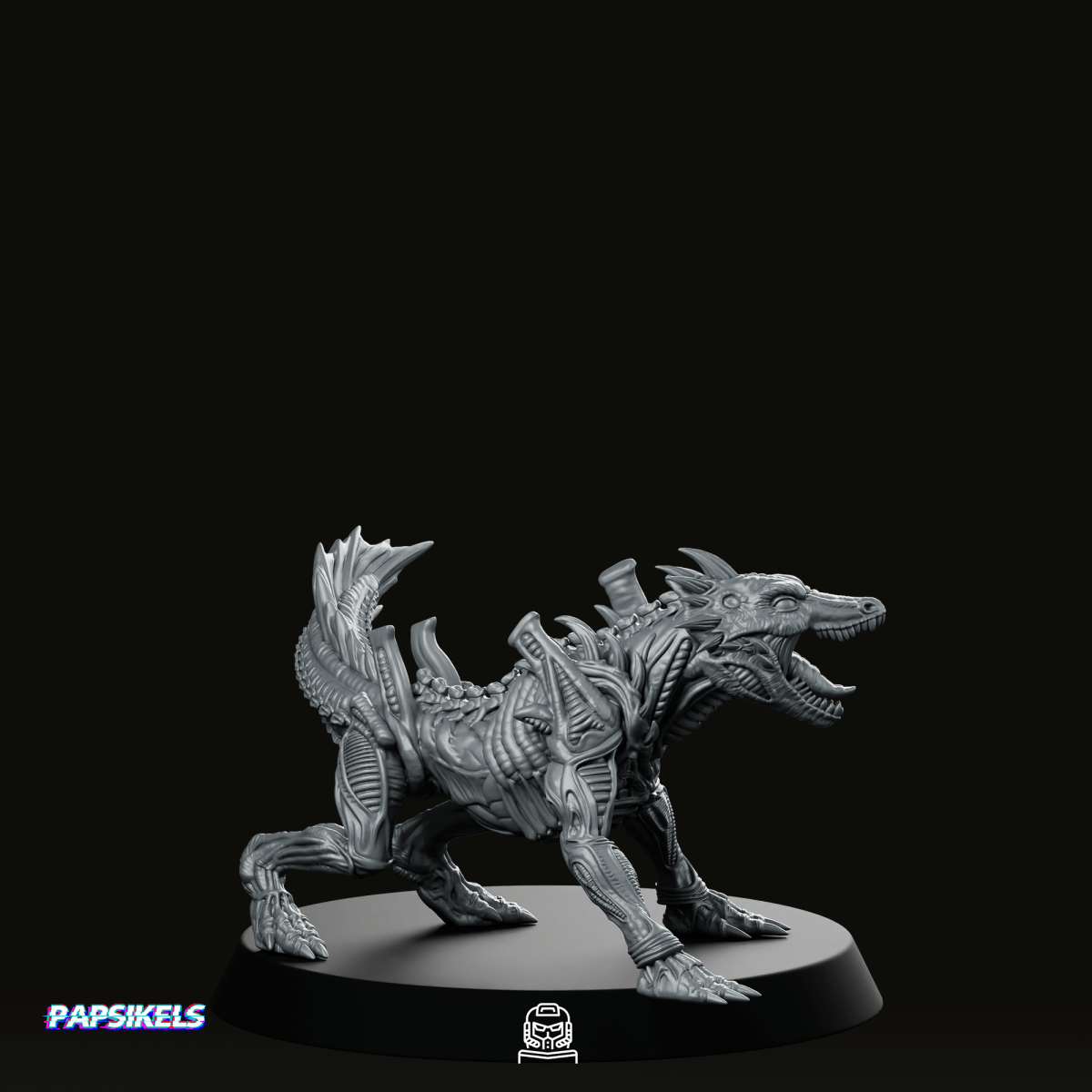 Reptilelike Xenomorph Natural Predator 3 Miniature - Papsikels Miniatures - We Print Miniatures