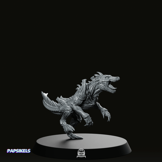 Reptilelike Xenomorph Natural Predator 6 Miniature - Papsikels Miniatures - We Print Miniatures