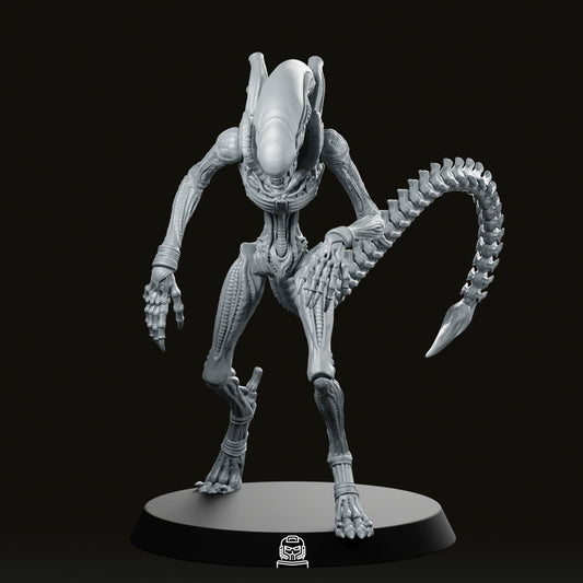 Reverse Engineered Xeno Clone 4 Miniature - Papsikels Miniatures - We Print Miniatures