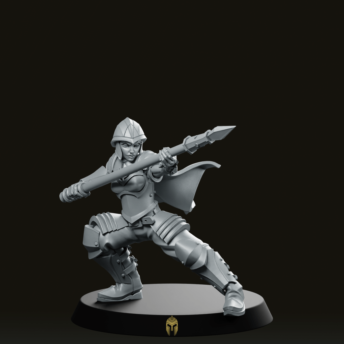 Rhea Thebold Miniature - CastNPlay - We Print Miniatures