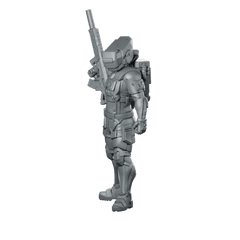 Riftmark P1 Miniature Cyberpunk Infiltrator Operative - Unit9 - We Print Miniatures