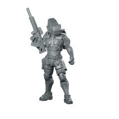 Riftmark P1 Miniature Cyberpunk Infiltrator Operative - Unit9 - We Print Miniatures