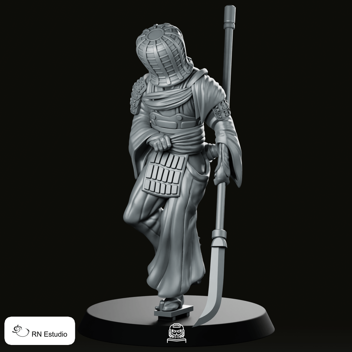Rinji Samurai Miniature - RN Estudio - We Print Miniatures