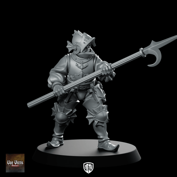 River Patrol 01 Miniature Armored Pike Guard - Vae Victis - We Print Miniatures