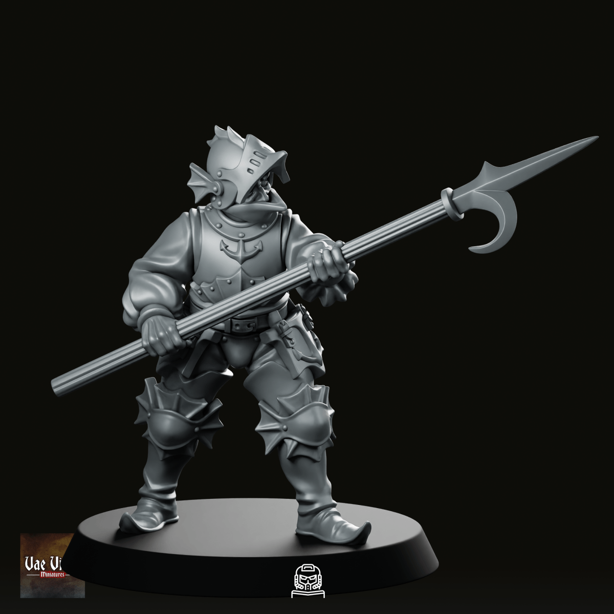 River Patrol 01 Miniature - Vae Victus Miniatures - We Print Miniatures
