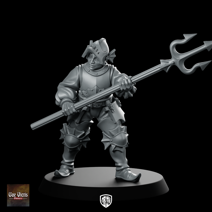 River Patrol 07 Miniature Trident Armored Sentinel
