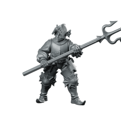 River Patrol 07 Miniature Trident Armored Sentinel Miniature 360 Spin 01