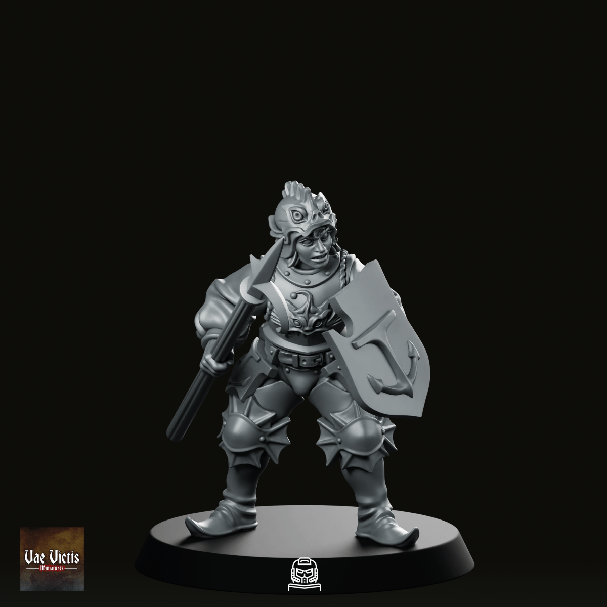 River Patrol Monopose 08 Miniature - Vae Victus Miniatures - We Print Miniatures