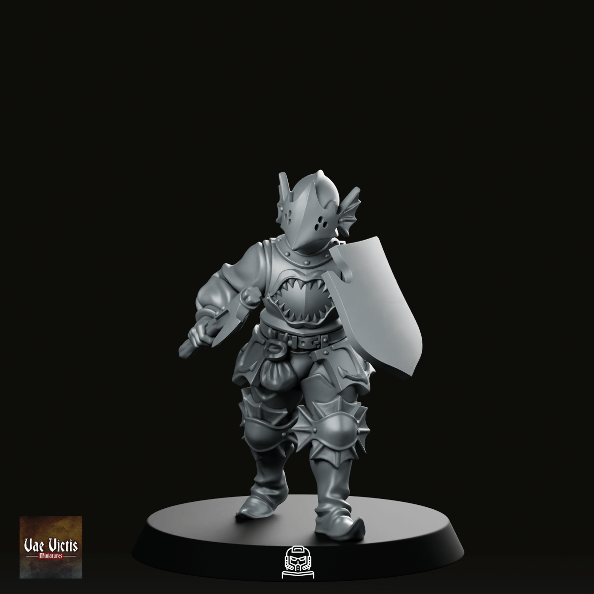 River Patrol Monopose 09 Miniature - Vae Victus Miniatures - We Print Miniatures