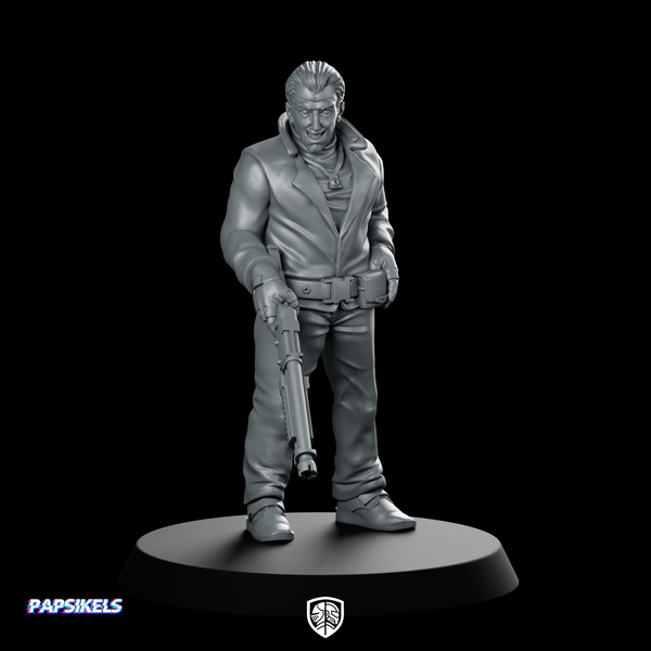 Robber Delfajardo Miniature Sci-Fi Gang Enforcer