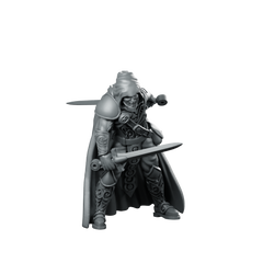Rogue Miniature Hooded Rogue Duelist Miniature 360 Spin 01