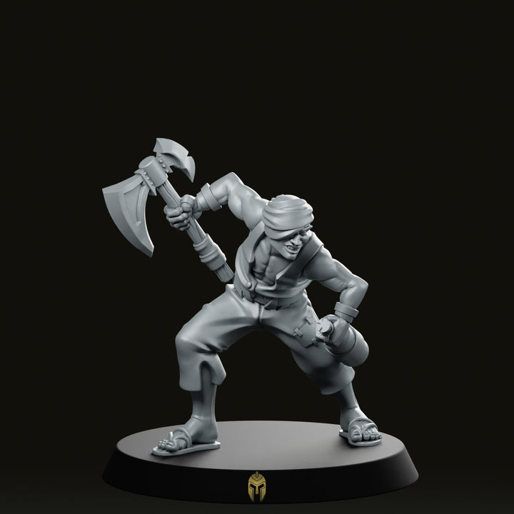 Roland, betrunkene und widerspenstige Miniatur