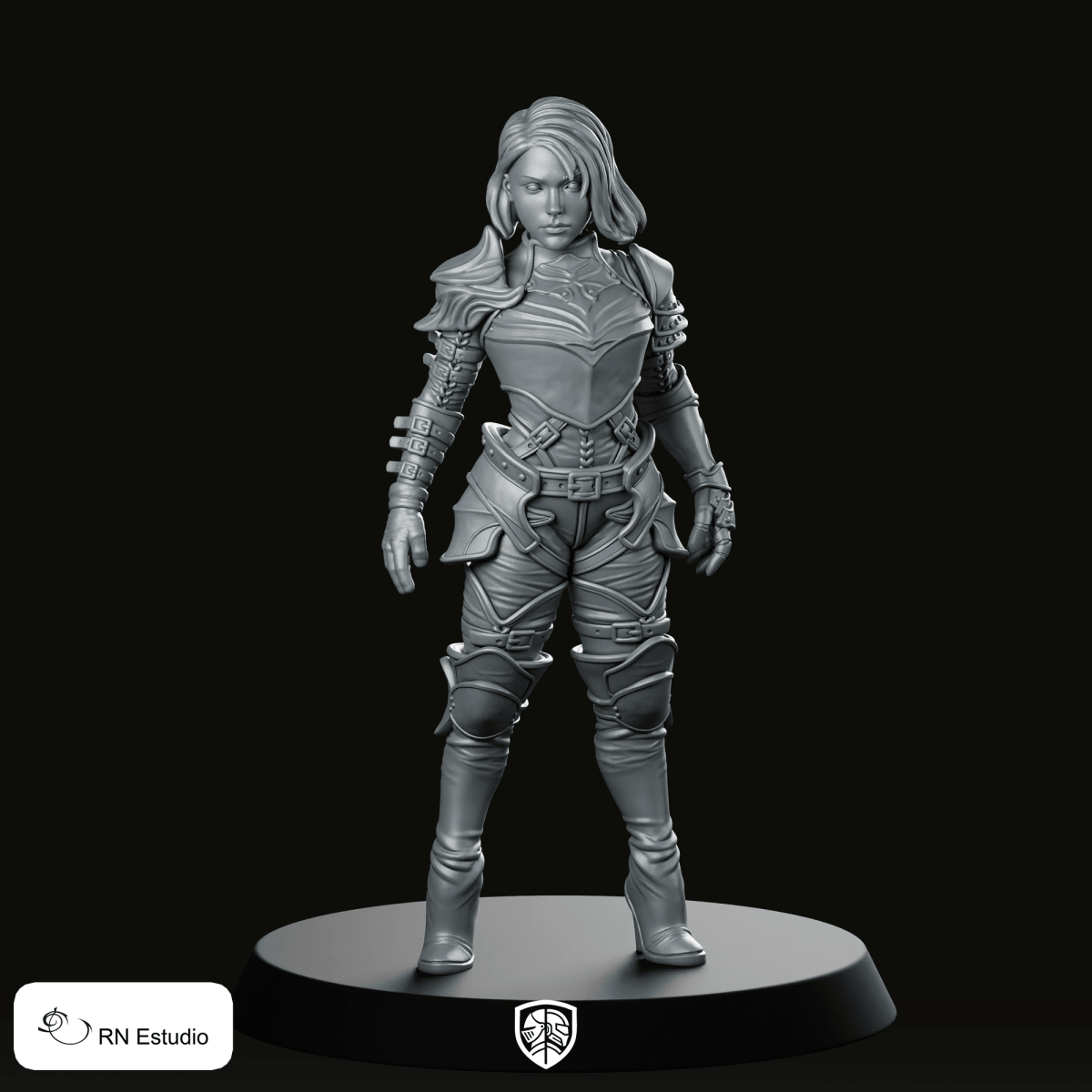 Rowena Steelheart Miniature - RN Estudio - We Print Miniatures