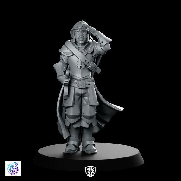 Roy Therookie Miniature Confused Rookie Soldier Guard