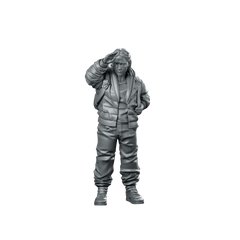 Runaway Corporate Miner Miniature Sci - Fi Rebel Character - Papsikels Miniatures - We Print Miniatures