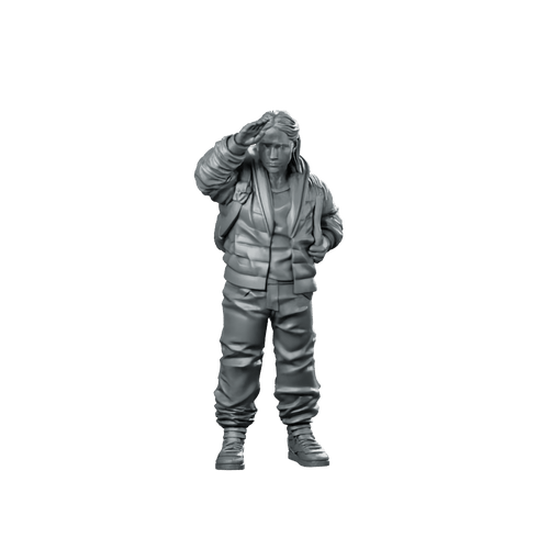 Runaway Corporate Miner Miniature Sci - Fi Rebel Character - Papsikels Miniatures - We Print Miniatures