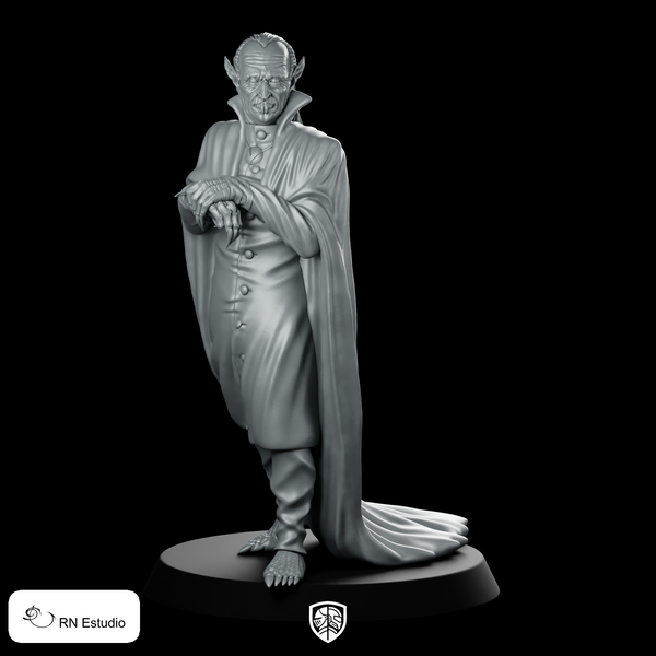 Rupert Miniature Elf Sage Advisor Cloaked RPG