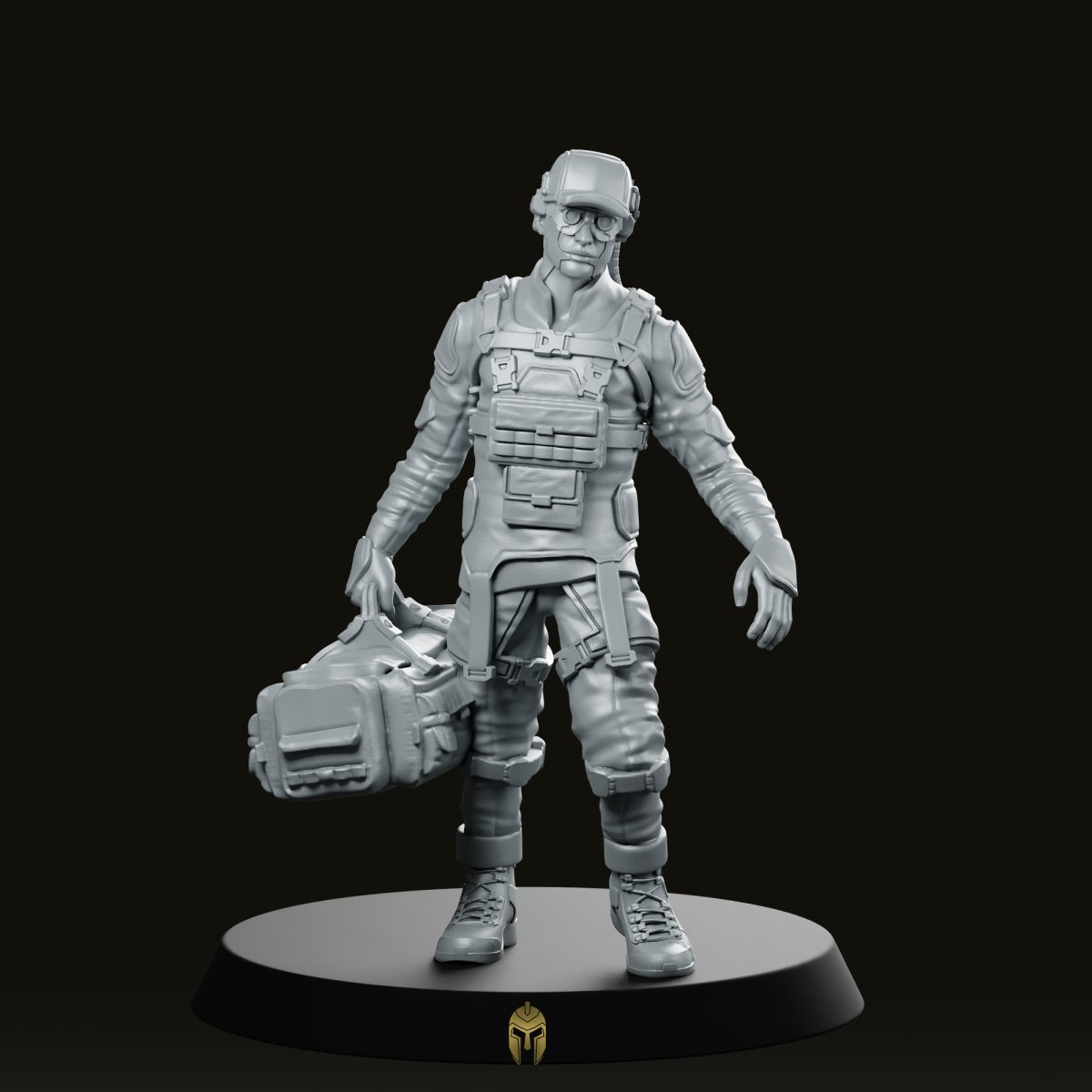 Ryan Brooks 02 Miniature - Unit9 - We Print Miniatures