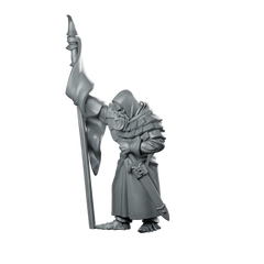 Sad Knight Miniatures Hooded Miniature 360 Spin 01