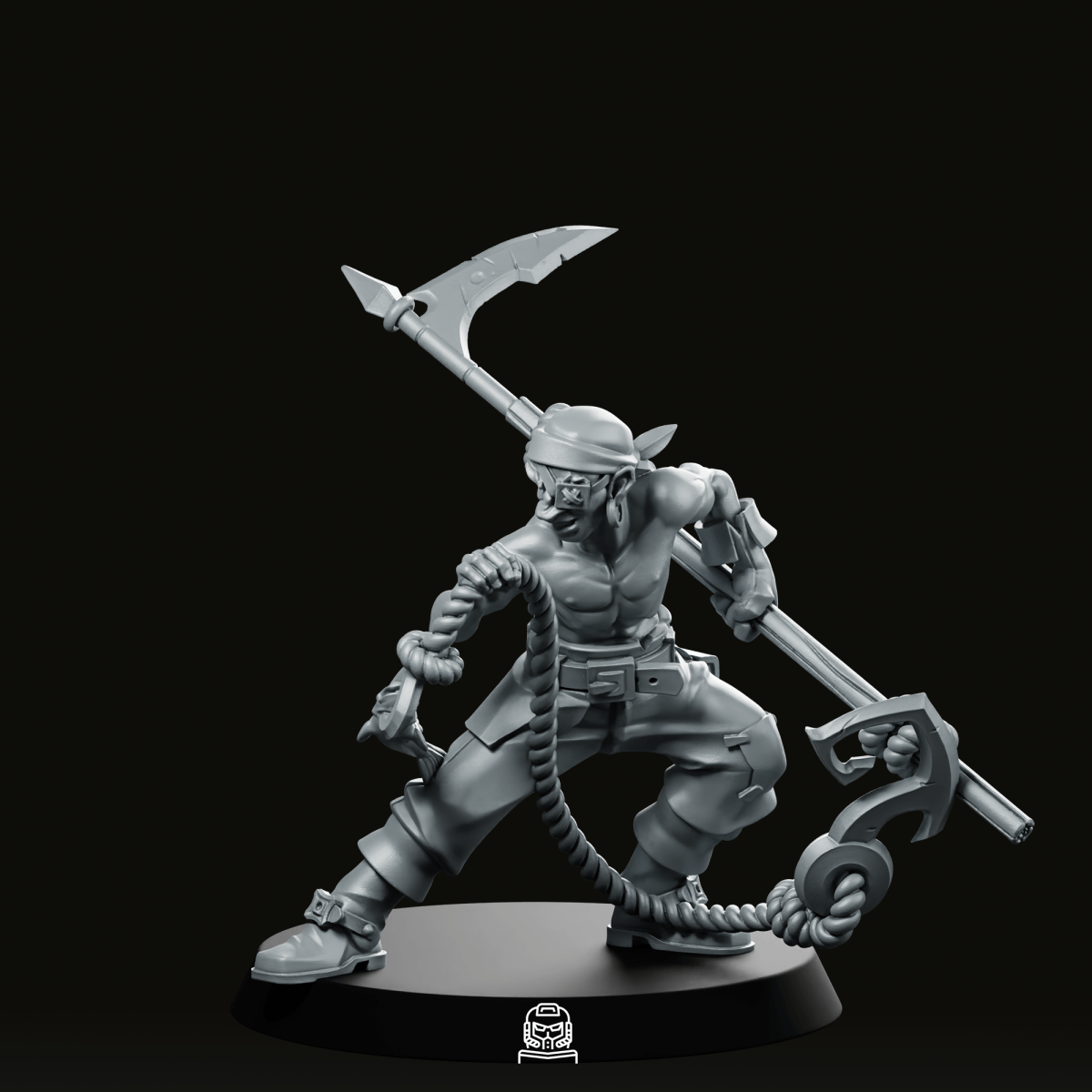 Sailor Fishing Miniature - CastNPlay - We Print Miniatures