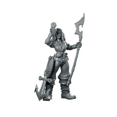 Sailor with Anchor Miniature Nautical Pirate RPG - CastNPlay - We Print Miniatures