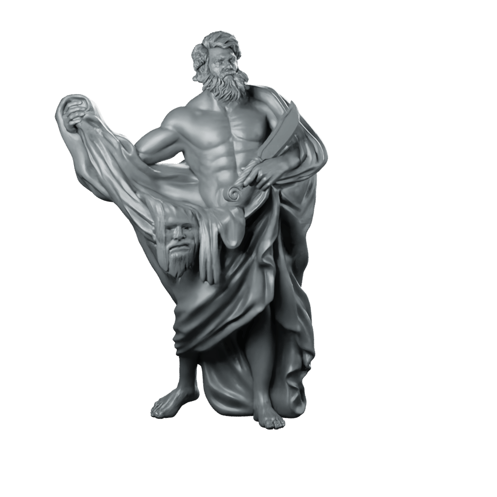 Saint Bartholomaeus Miniature Cursed Cloak Cleric Hero - RN Estudio - We Print Miniatures