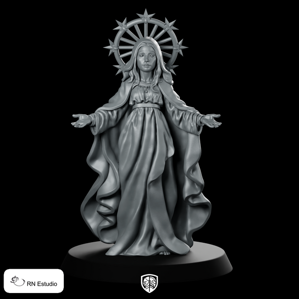 Saint Eulalia Miniature Divine Martyr Hero Figure