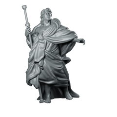 Saint Iacobus Maior Miniature Divine Cleric Staff Hero - RN Estudio - We Print Miniatures