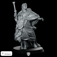 Saint Iacobus Maior Miniature Divine Cleric Staff Hero