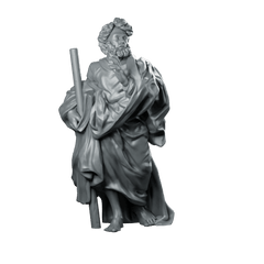 Saint Lacobus Minor Miniature Cleric Preacher Prophet Staff - RN Estudio - We Print Miniatures