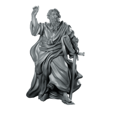 Saint Paulus Caio Miniature Holy Cleric Priest - RN Estudio - We Print Miniatures