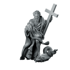 Saint Philippus Miniature Cleric Paladin Divine Hero - RN Estudio - We Print Miniatures